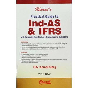 Bharat's Practical Guide to Ind-AS & IFRS 2021 by CA. Kamal Garg